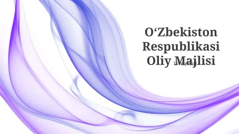 Oʻzbekiston Respublikasi Oliy Majlisi 1