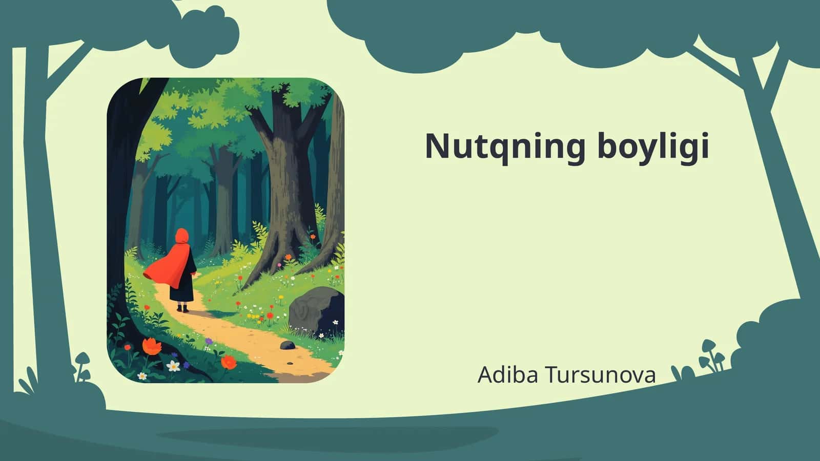 Nutqning boyligi 1