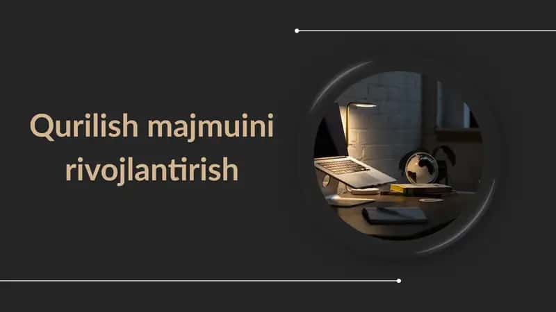 Qurilish majmuini rivojlantirish 1