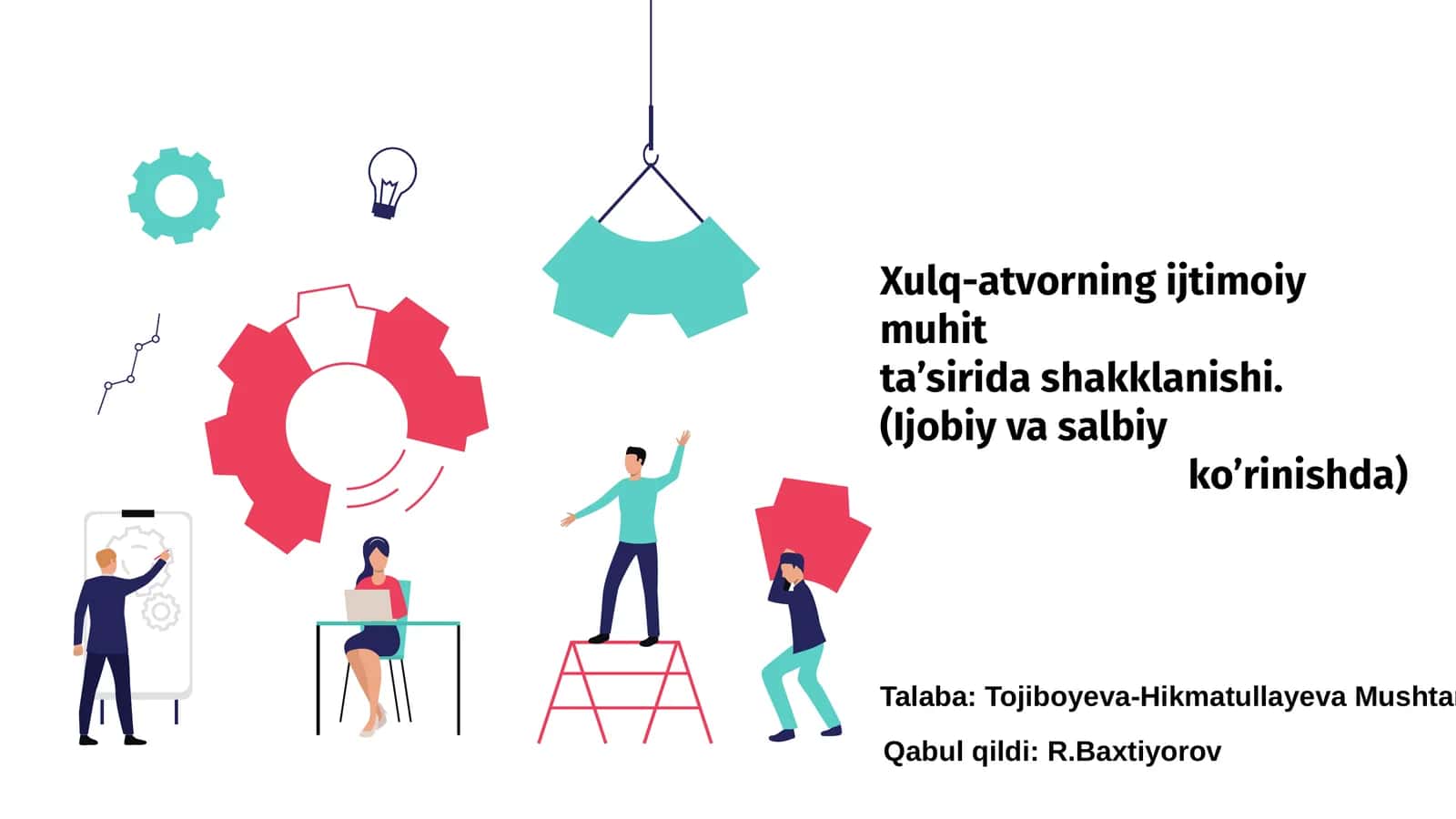 Xulq-atvorning ijtimoiy muhit ta’sirida shakklanishi 1