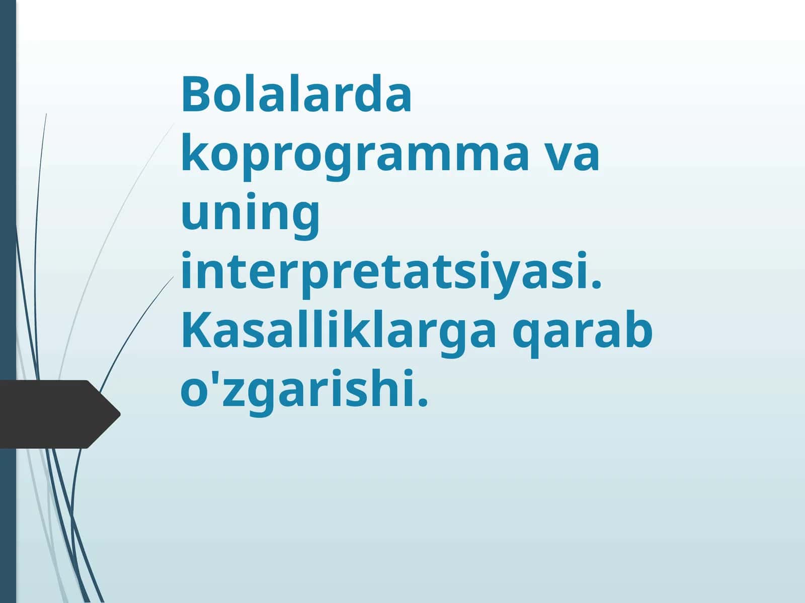 Bolalarda koprogramma va uning interpretatsiyasi 1