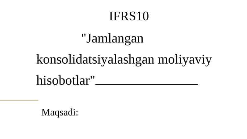 IFRS10 1