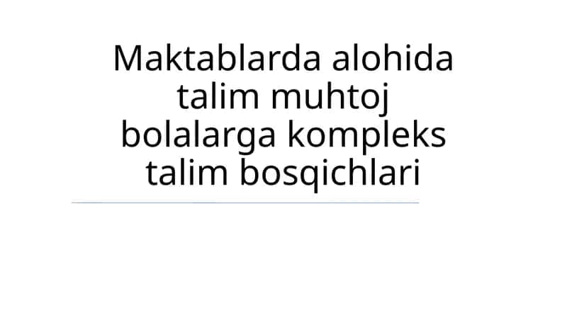 Inklyuziv Sinf Strategiyalari 1