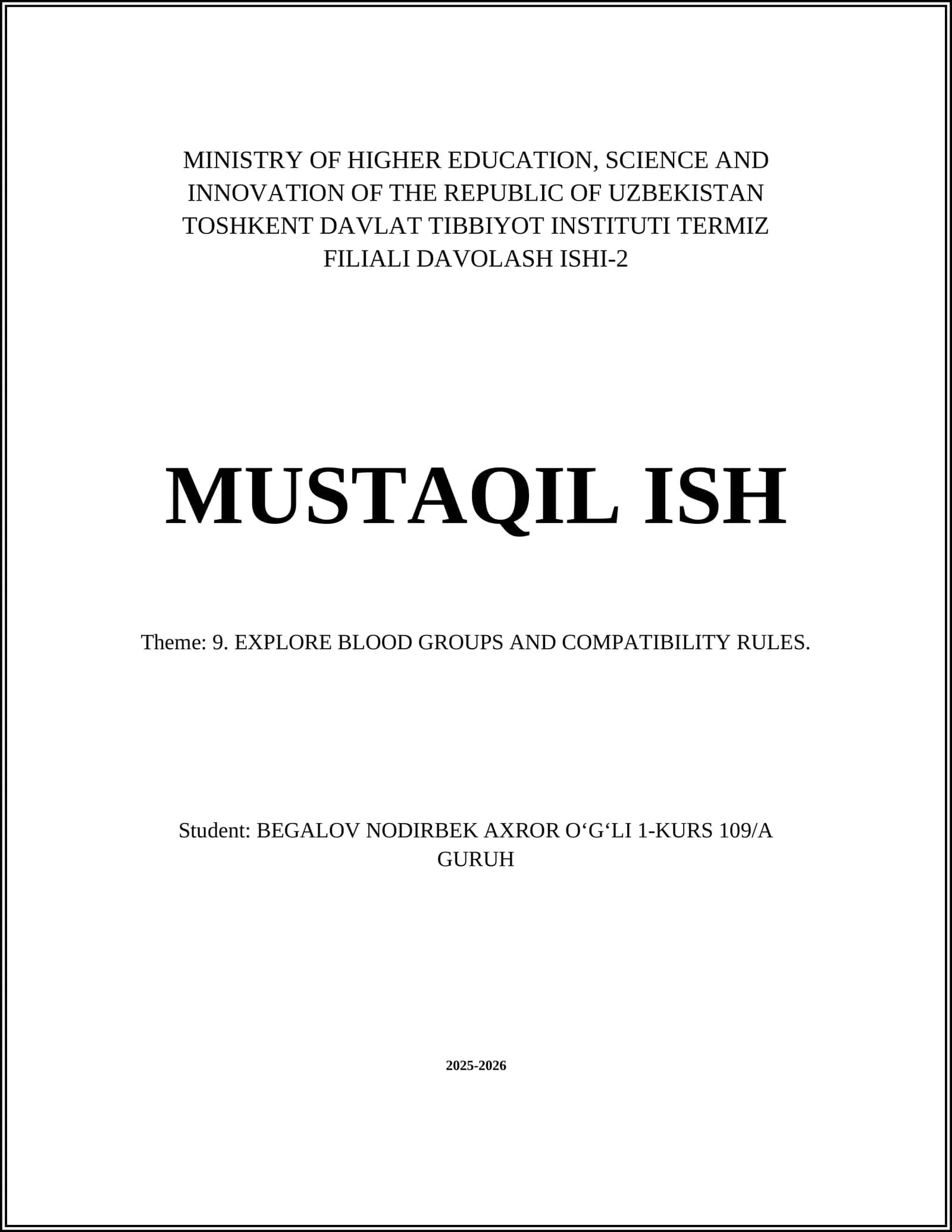TERMIZ FILIALI DAVOLASH ISHI-2 1