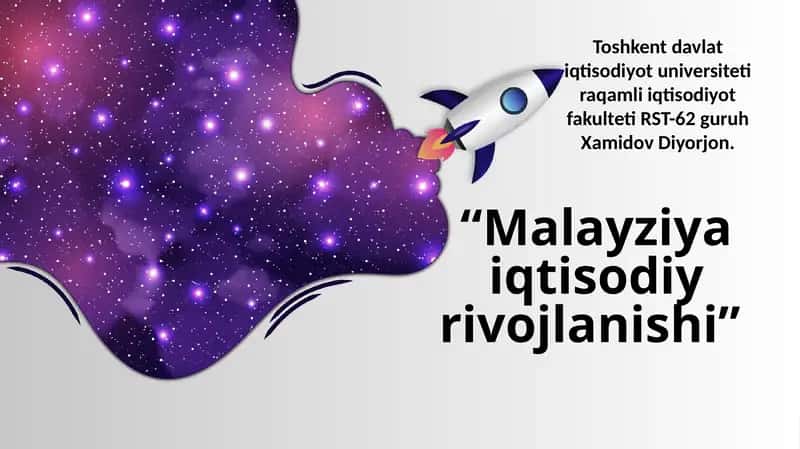 Malayziyaiqtisodiyrivojlanishi 1