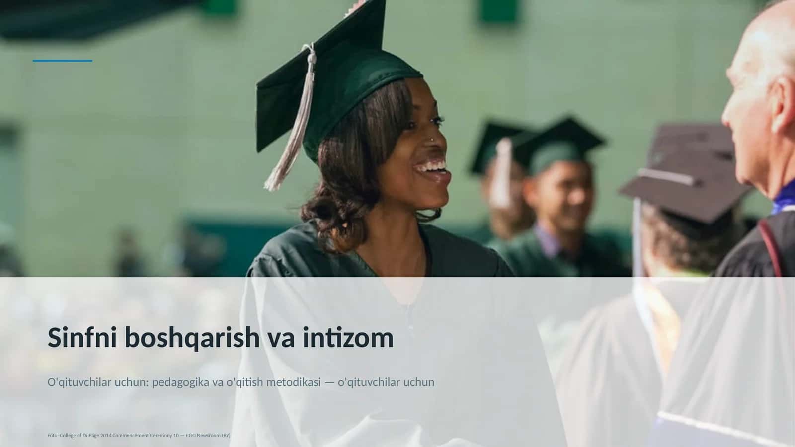 Sinfni boshqarish va intizom 1