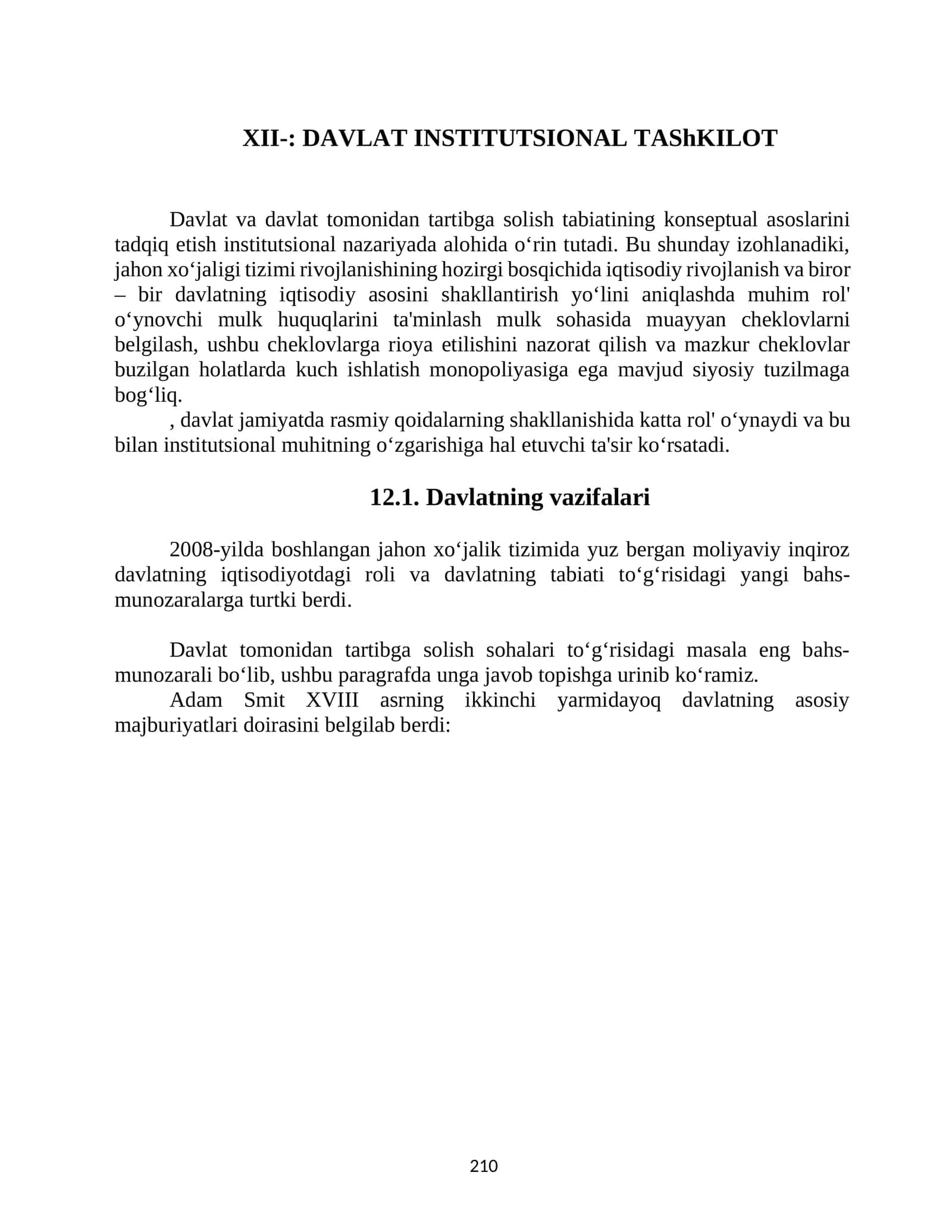 DAVLAT INSTITUTSIONAL TAShKILOT 1