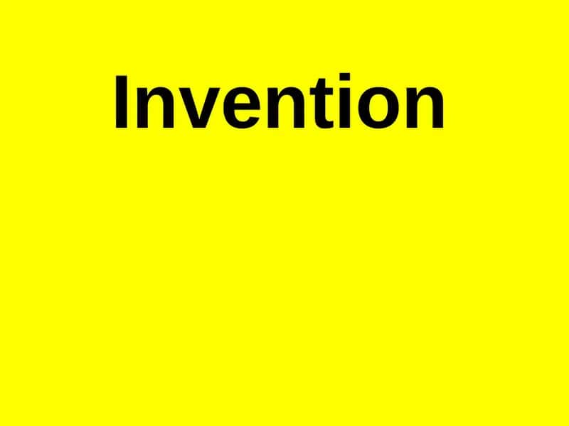 Invention 1
