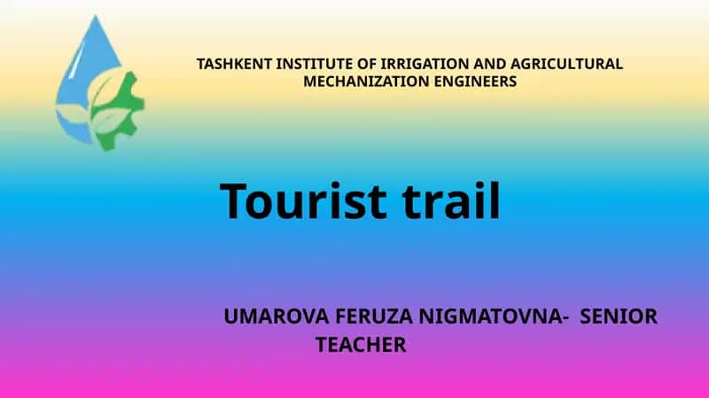 Tourist trail 1