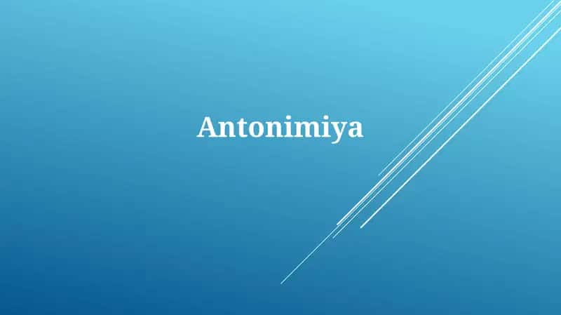 Antonimiya 1