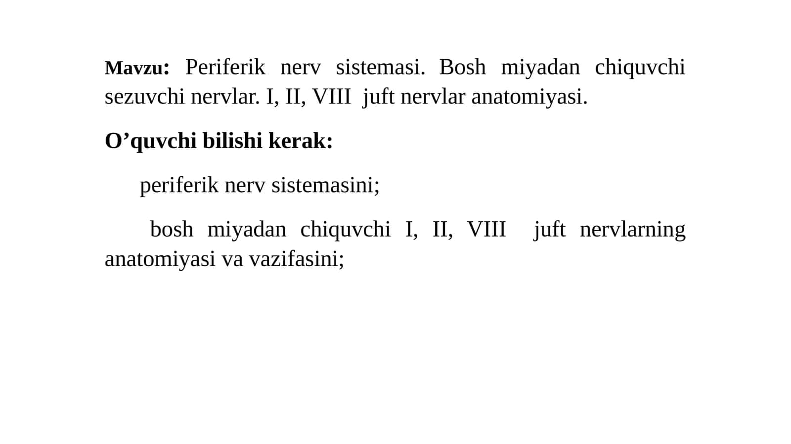 Periferik nerv sistemasi 1