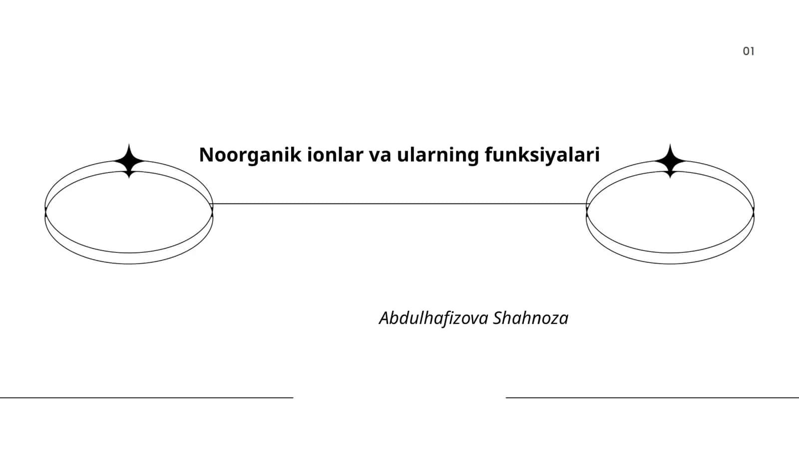 Noorganik ionlar va ularning funksiyalari 1