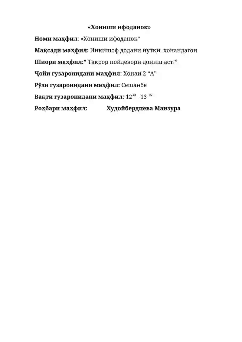 Хониши ифоданок