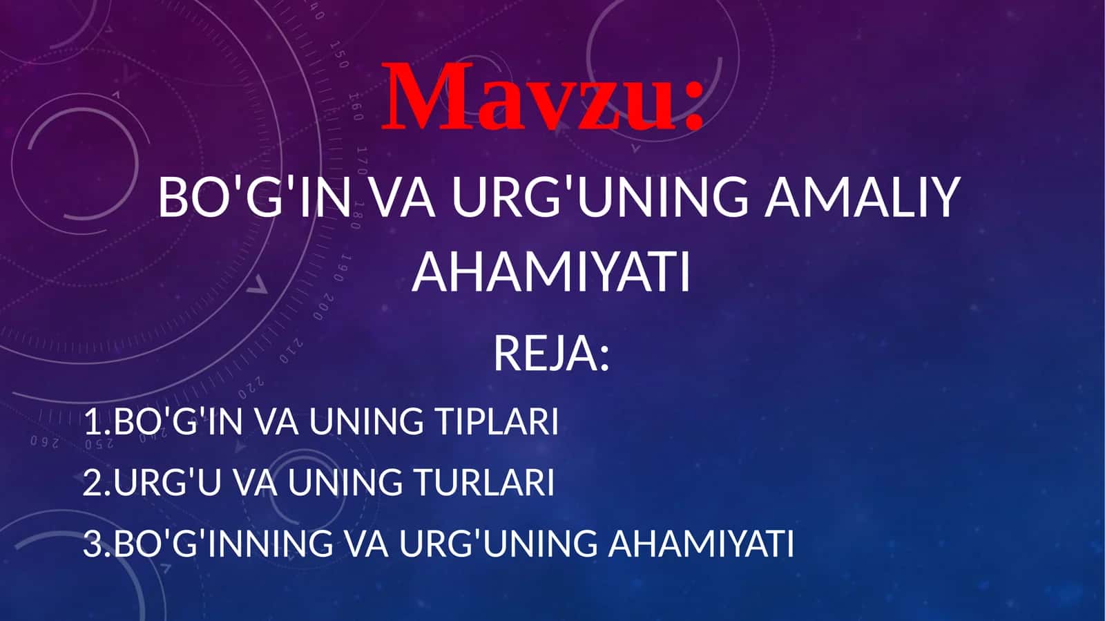 Bo'g'inva urg'uningamaliyahamiyati 1