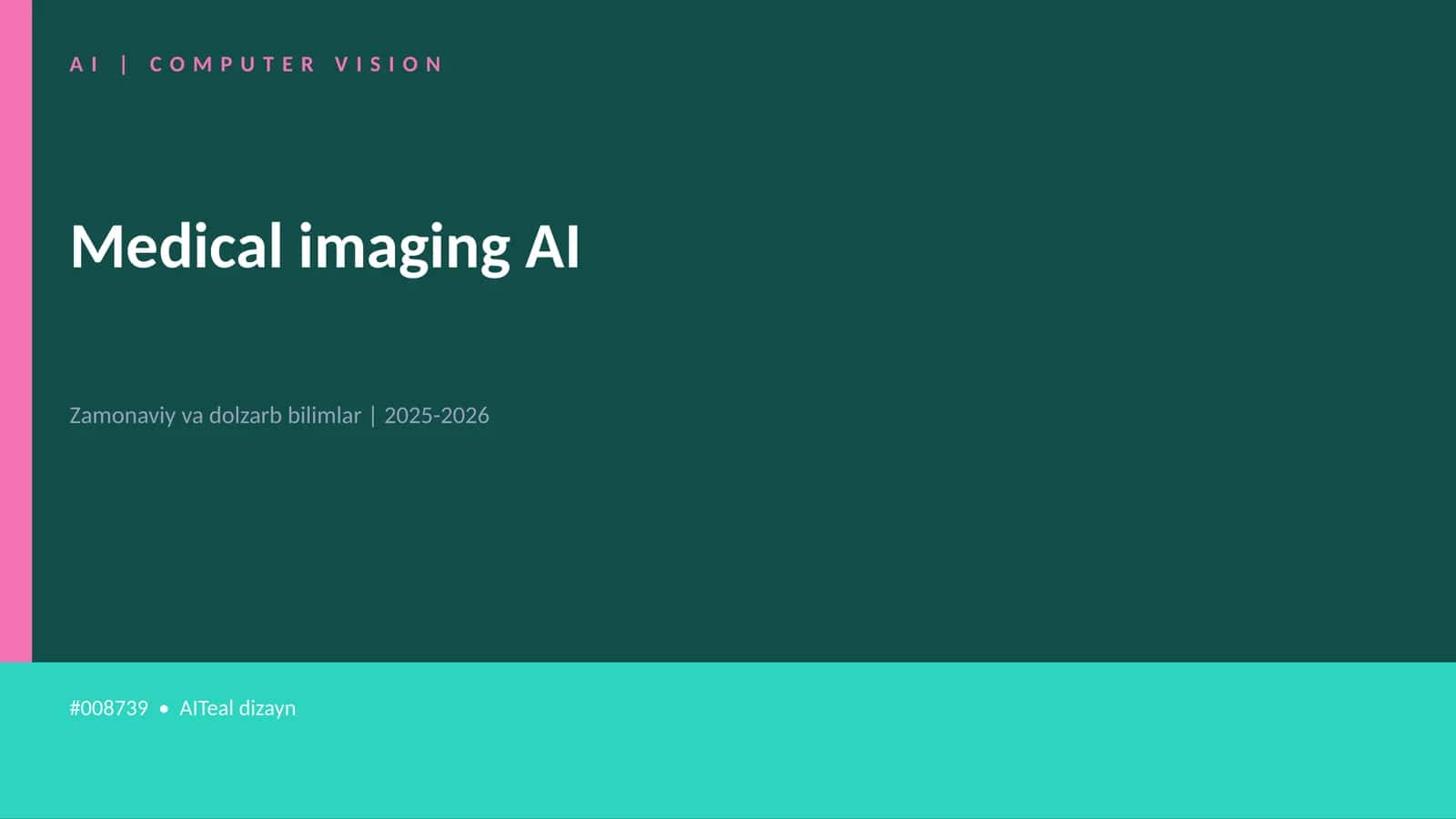 Medical imaging AI 1