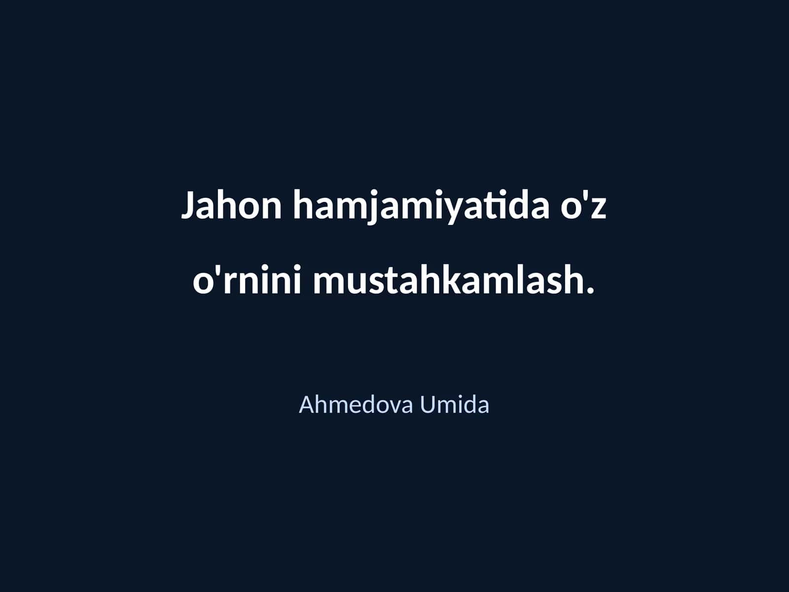 Global siyosiy hamkorlik 1