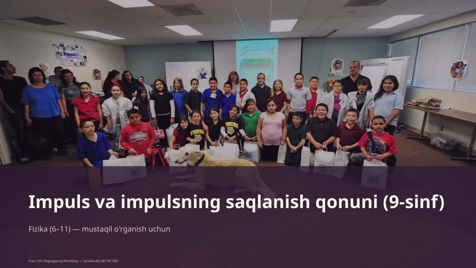 Impuls va impulsning saqlanish qonuni (9-sinf) 1