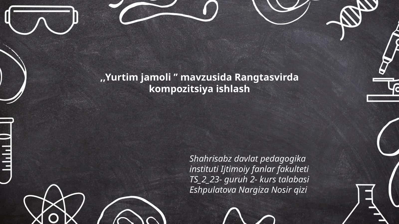 Yurtim jamoli 1