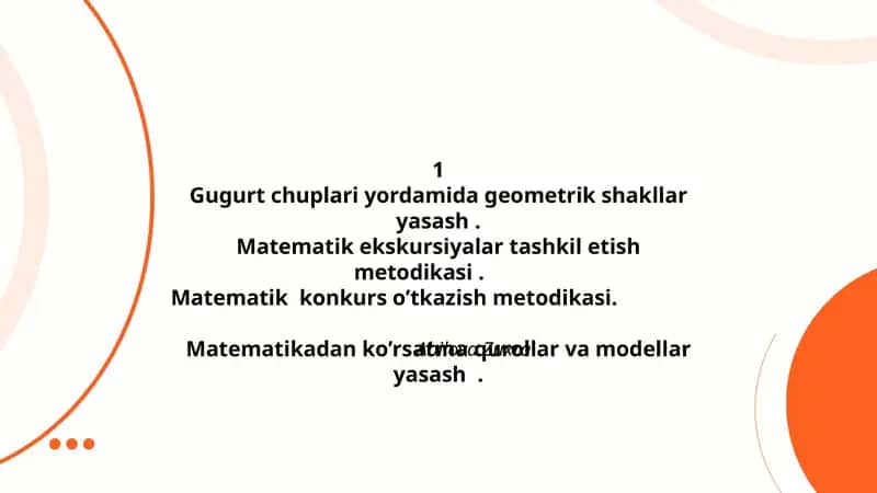 Matematik Metodikasi 1