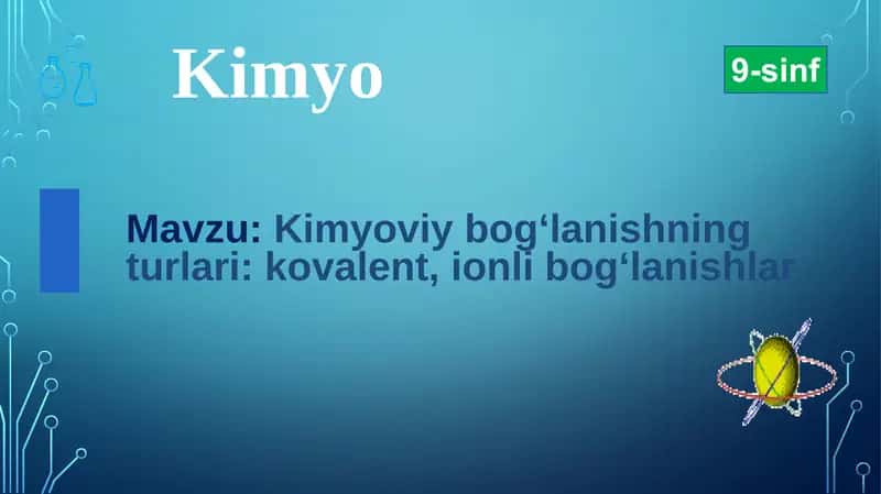 Kimyo 1