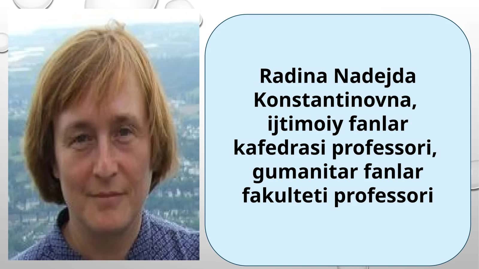 Nadejda Konstantinovna Radina 1
