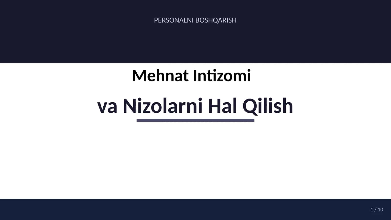 PERSONALNI BOSHQARISH 1