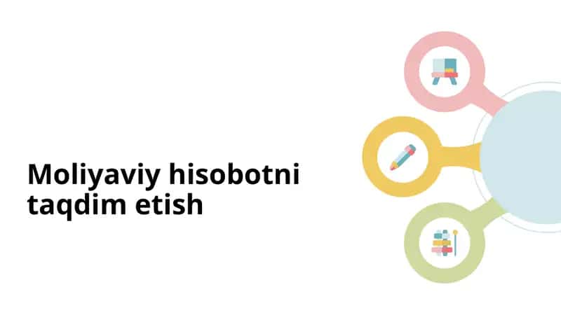 Moliyaviy hisobotni taqdim etish 1