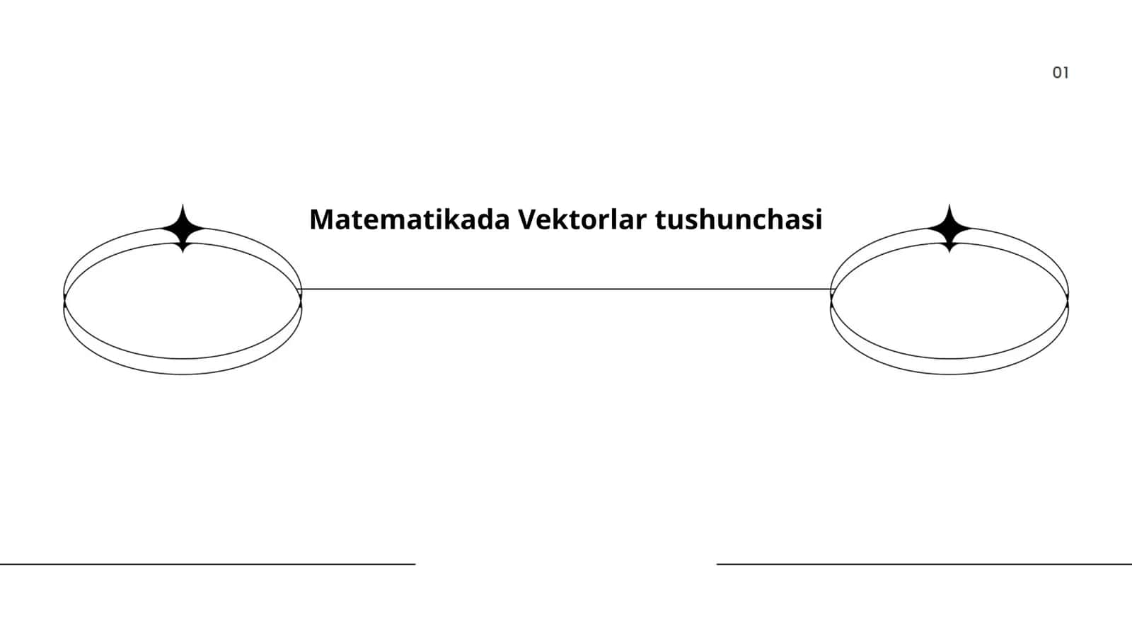 Matematikada Vektorlar tushunchasi 1