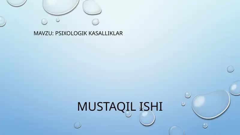 psixologik kasalliklar 1