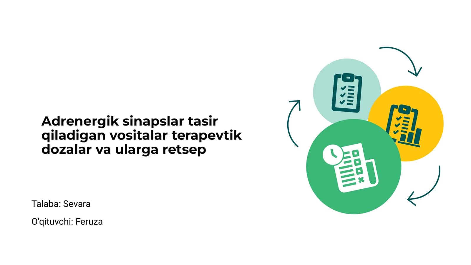 Adrenergik sinapslar va ularning roli 1