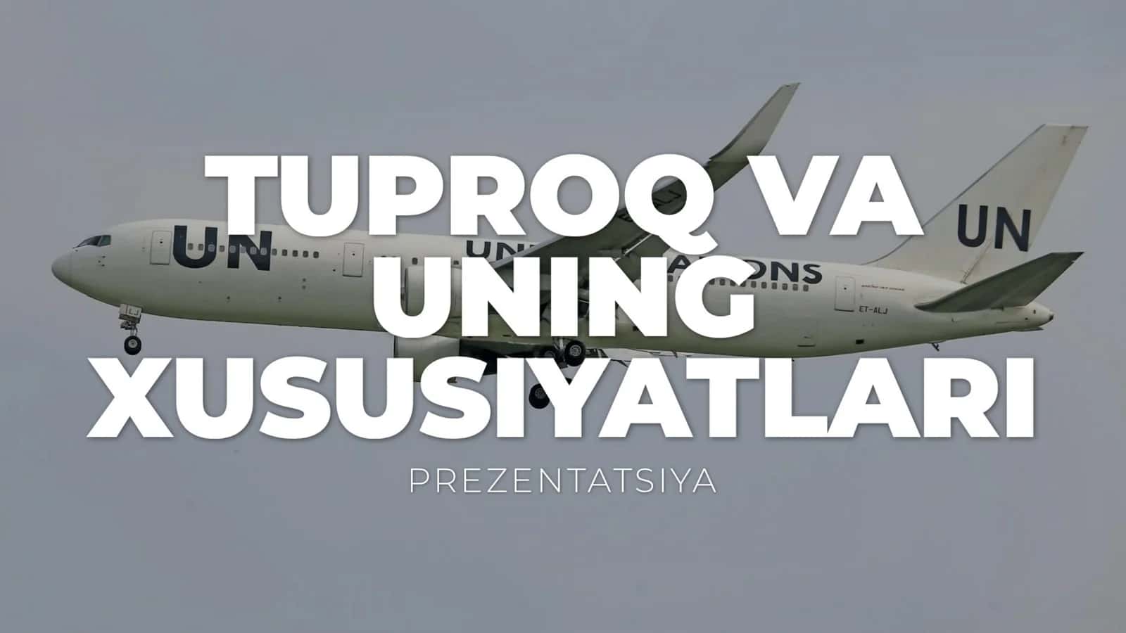 Tuproq va uning xususiyatlari 1
