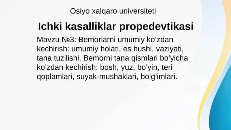 ichki kassaliklar propedevtikasi tibbiyot darslik 1