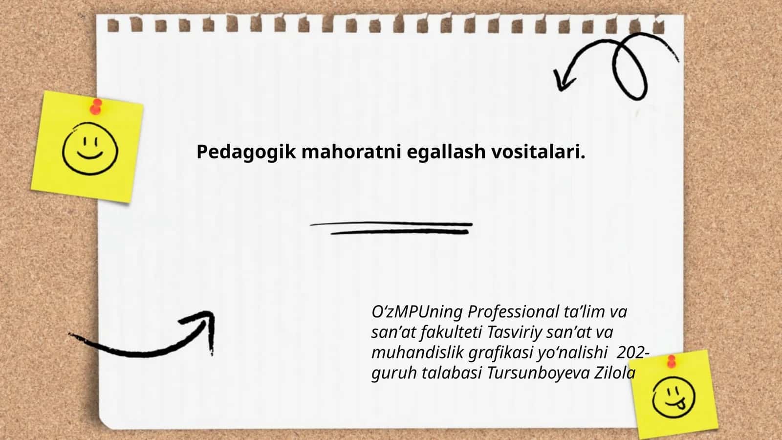 Pedagogik mahoratni egallash vositalari 1