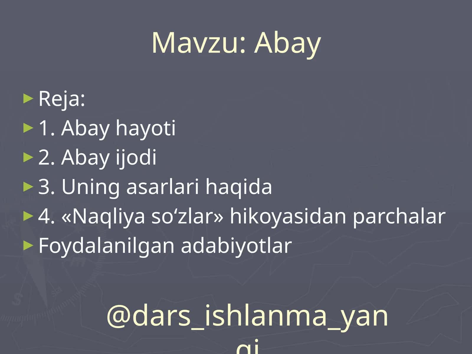 Abay 1