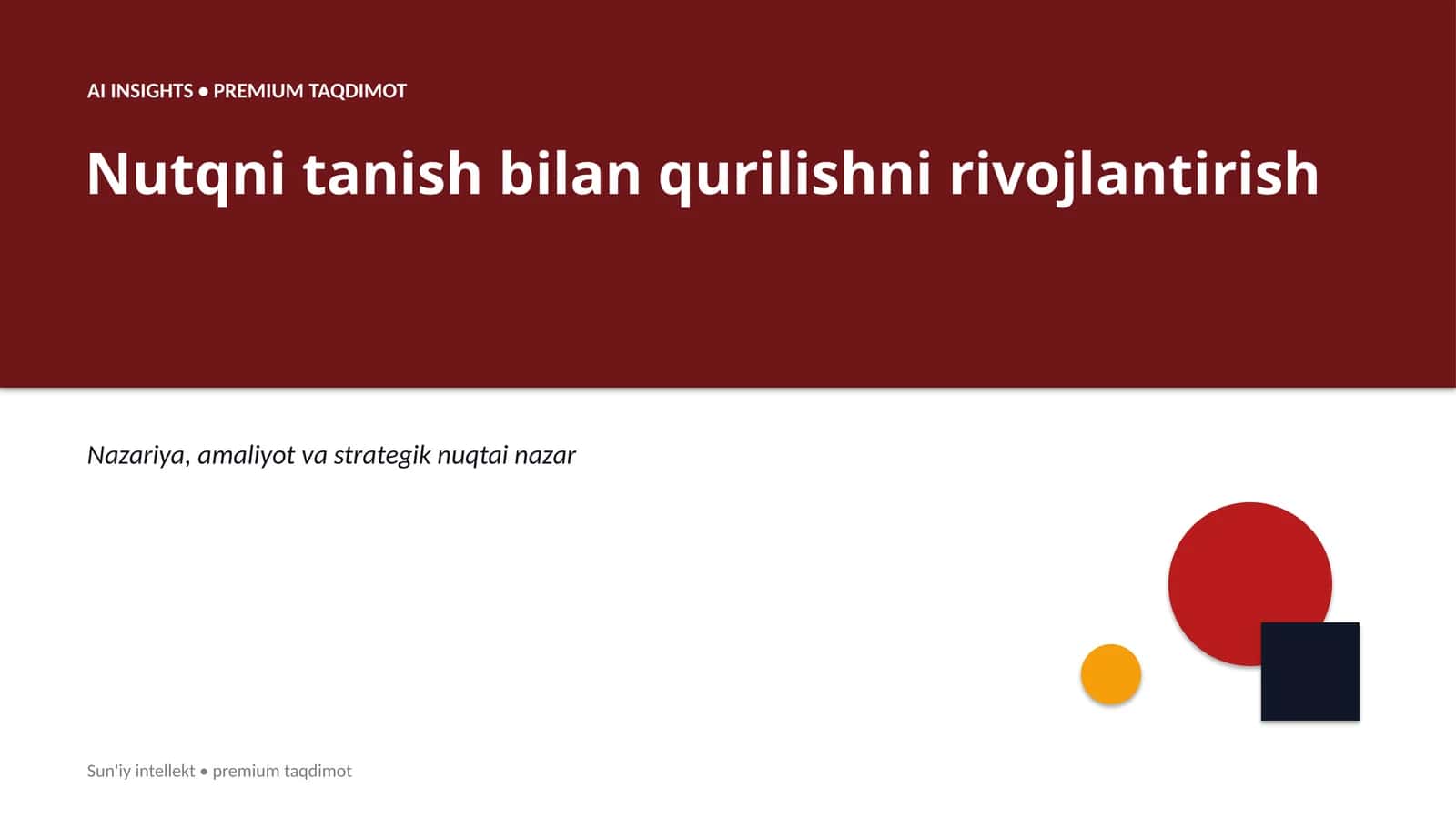 Premium Taqdimot 1