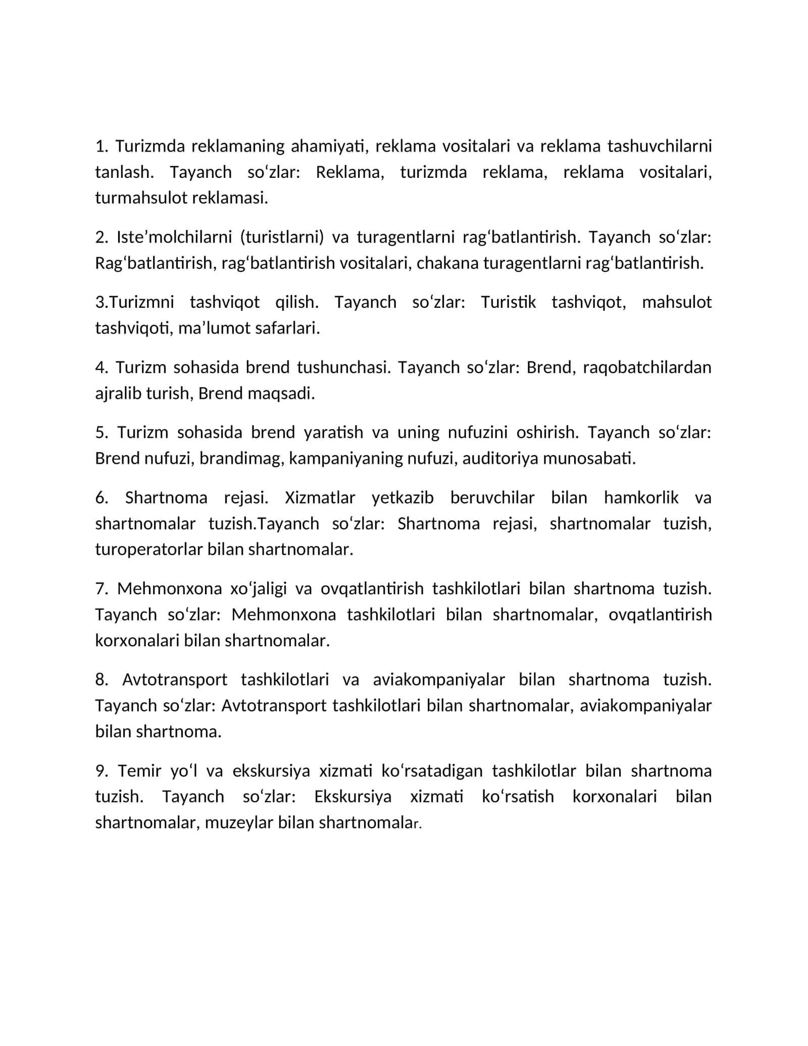 Turizmda Reklamaning Ahamiyati 1