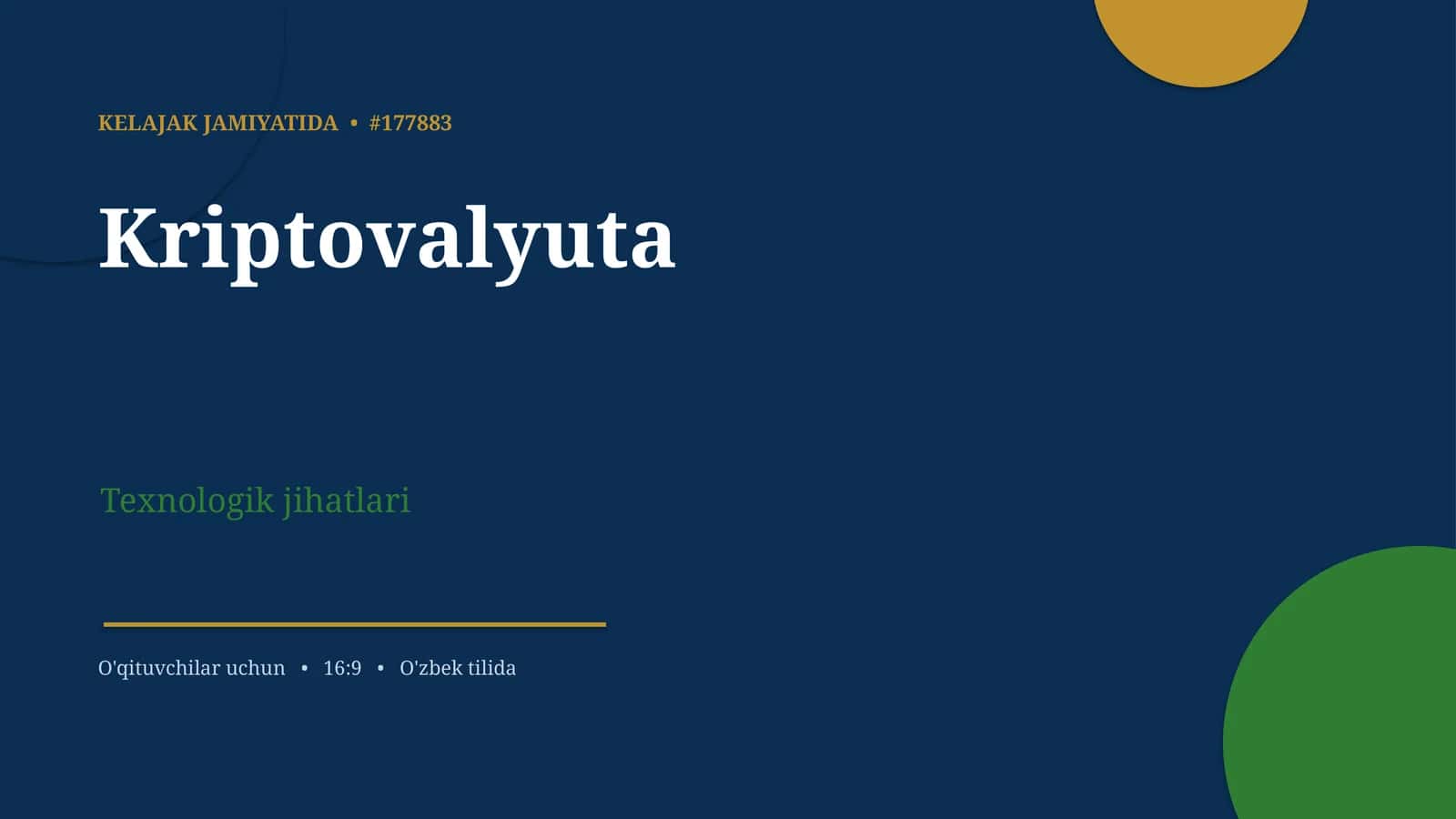 Kriptovalyuta 1