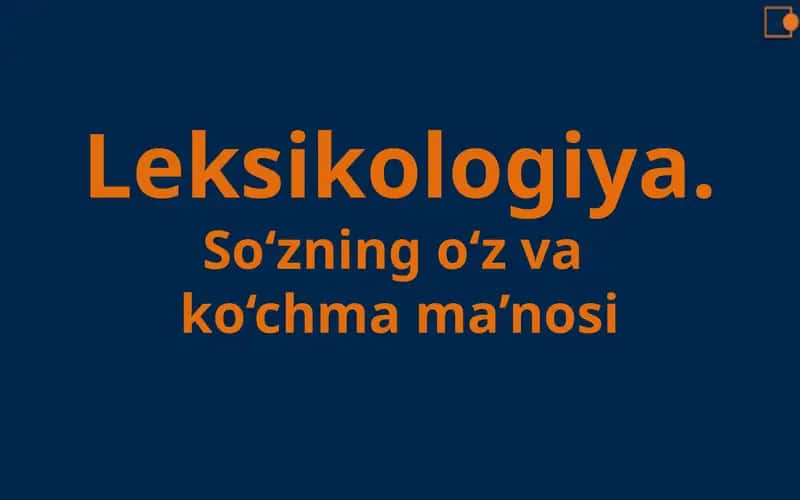 Leksikologiya 1