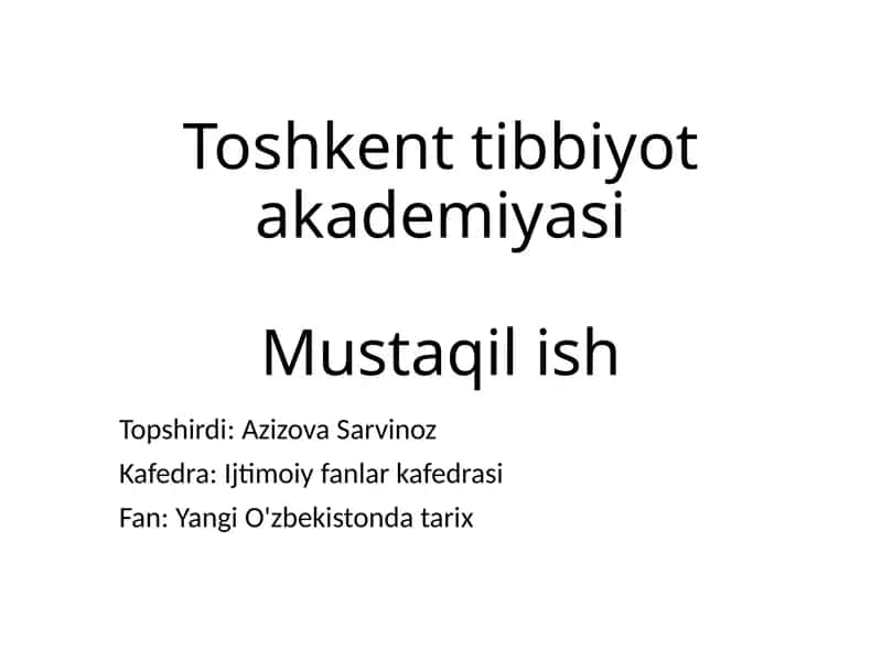 O'zbekiston axborot soxasida isloxot qilish 1