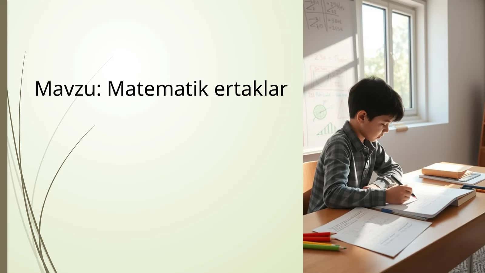 Matematikertaklar 1