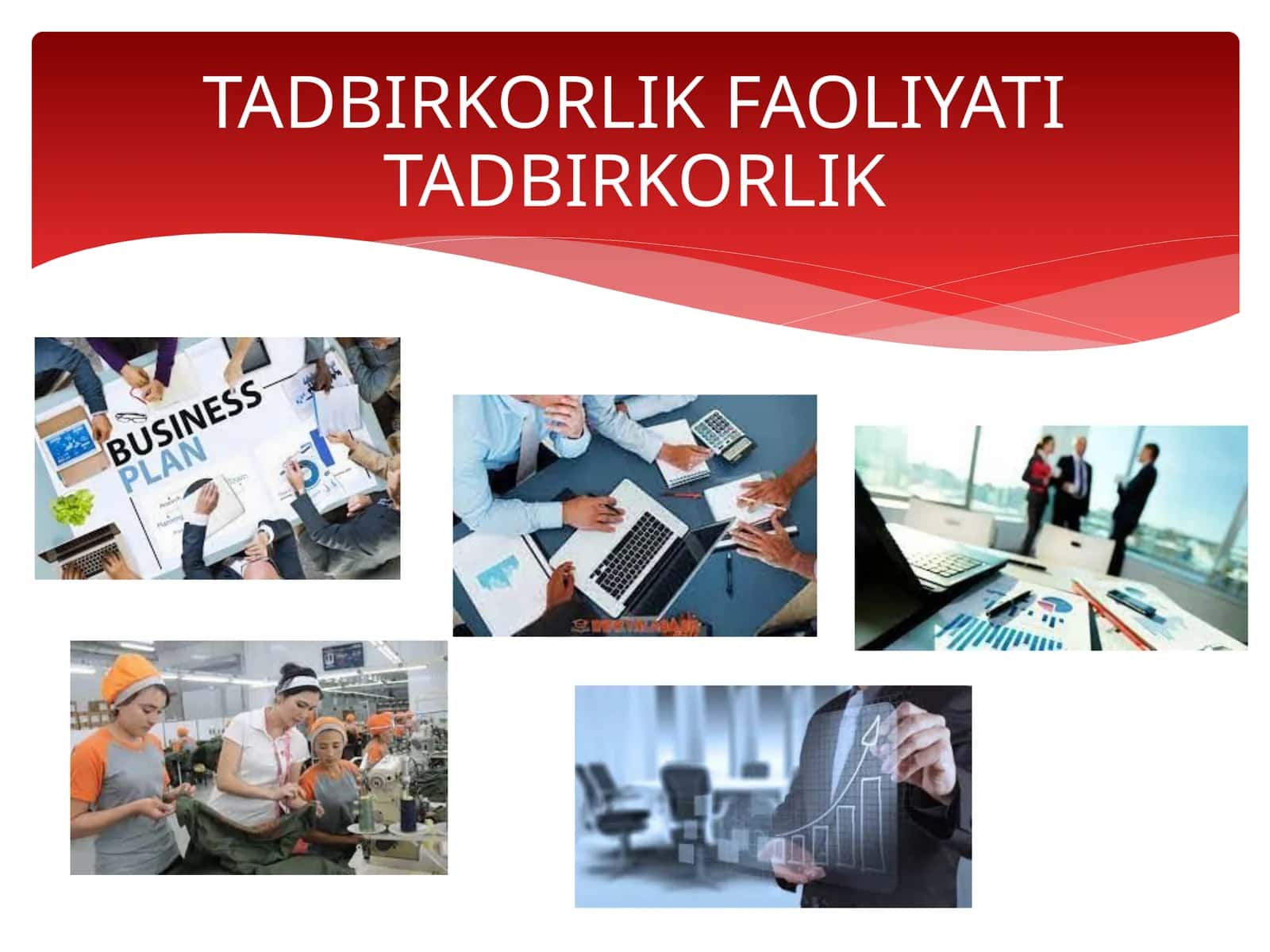 Tadbirkorlik faoliyati 1