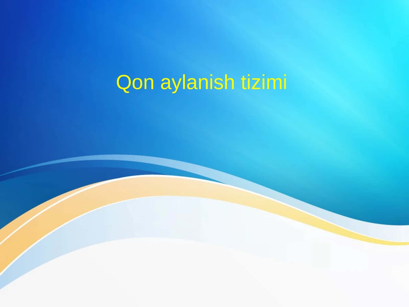 ODAM TANASINING BUTUN QONAYLANISHTIZIMI 1