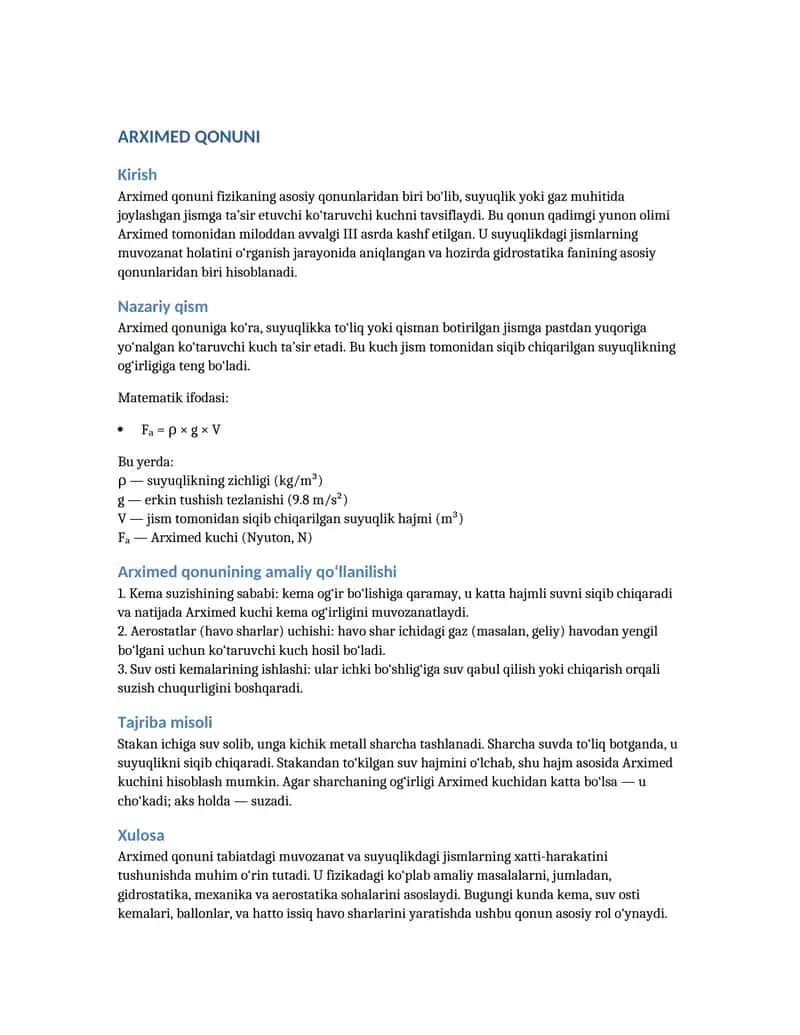 ARXIMED QONUNI 1