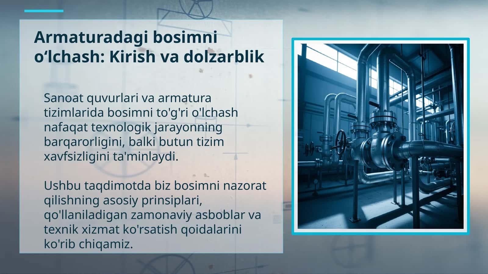 Bosimni o‘lchash 1