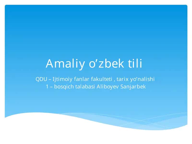 Nutqning uslubiy shakllari 1
