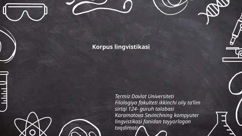 Korpus lingvistikasi 1