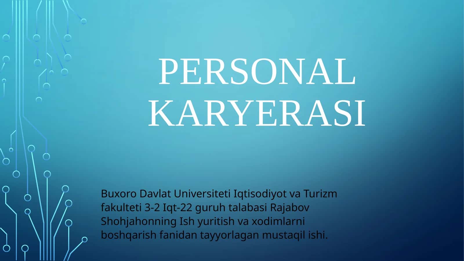 Personalkaryerasi 1