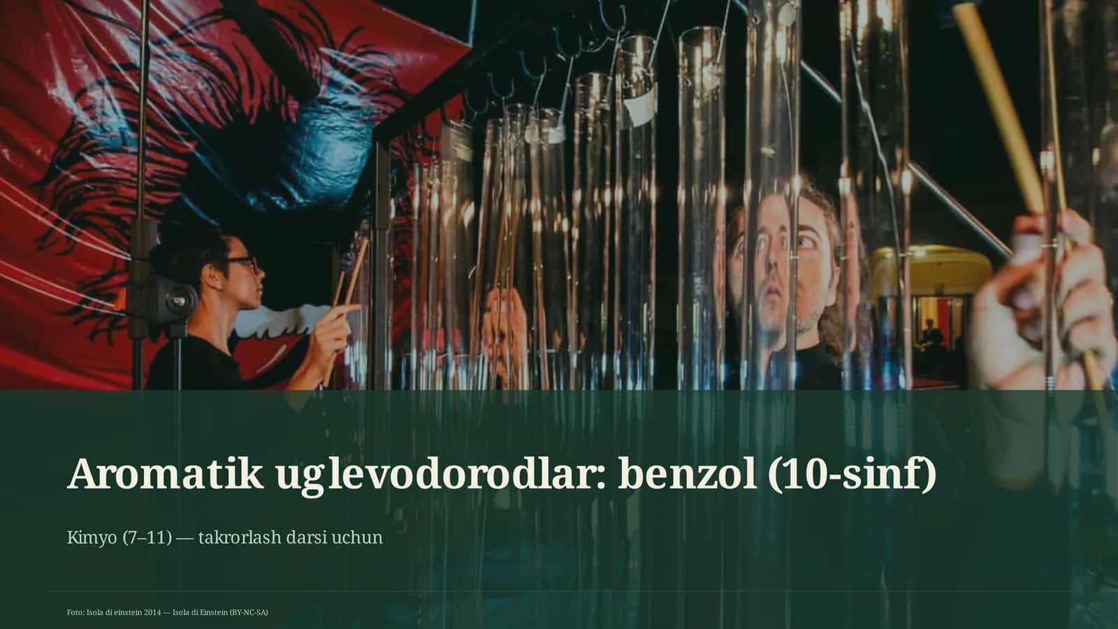 Aromatik uglevodorodlar: benzol (10-sinf) 1
