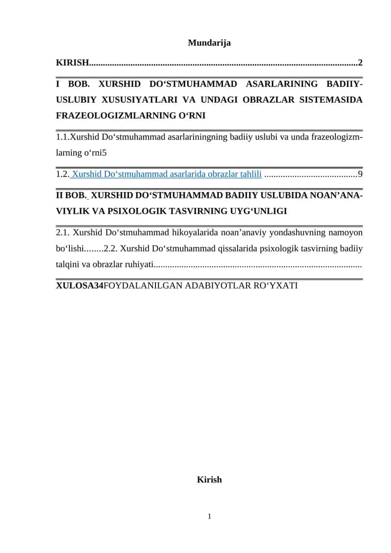 Xurshid Do‘stmuhammad asarlarida frazeologizmlar 1