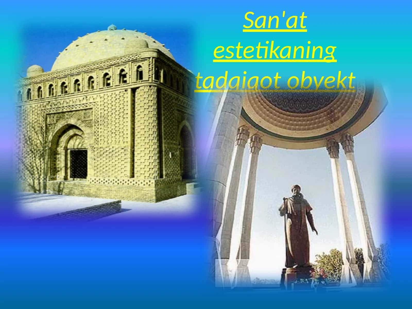 San'at Estetikasi 1